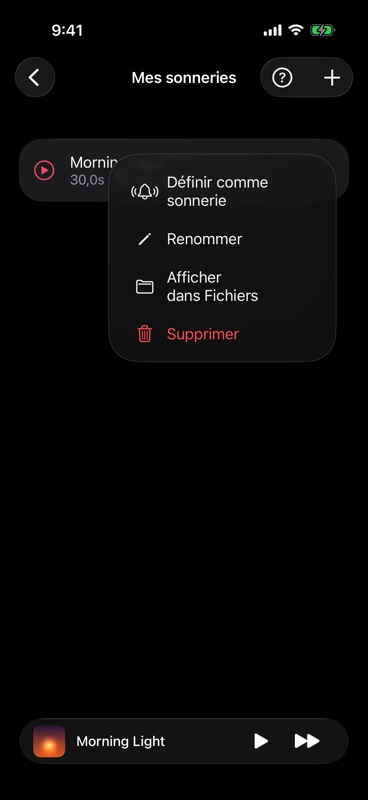 Mes sonneries